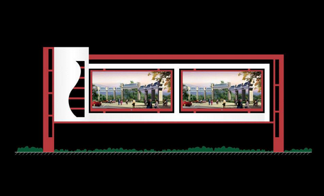异形宣传栏设计制作安装芜湖广告公司